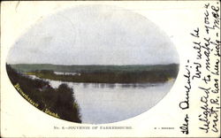 Souvenir Of Parkersburg Postcard
