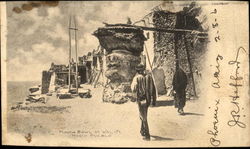 Punch Bowl At Wal-Pi Moqui Pueblo Native Americana Postcard Postcard
