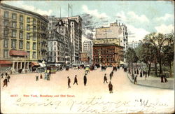 New York, Broadway and 23rd Street Postcard