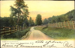 Shore Road Cooperstown, NY Postcard Postcard
