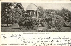 Observatory, Smith College Postcard