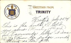 Greetings From Trinity College Postcard