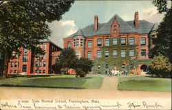 State Normal School Framingham, MA Postcard Postcard