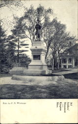 Soldiers Monument Postcard