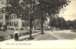 Professor's Row, Tults College Postcard
