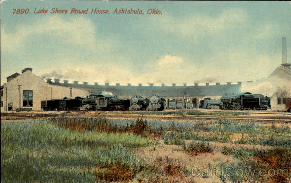 Lake Shore Round House Ashtabula Ohio