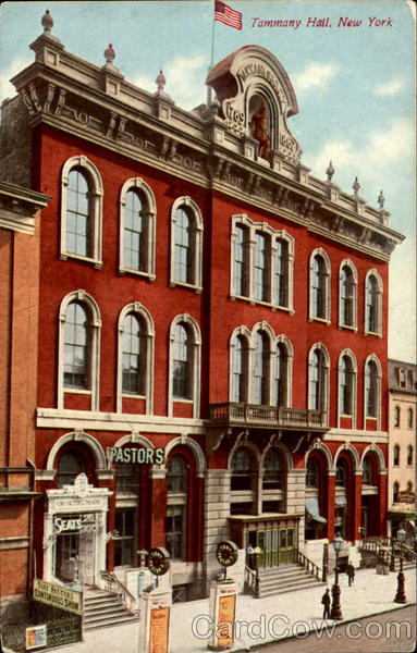 Tammany Hall New York City