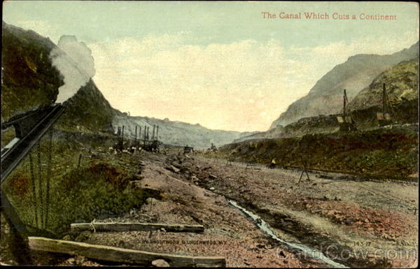 The Canal Which Cuts A Continent Panama