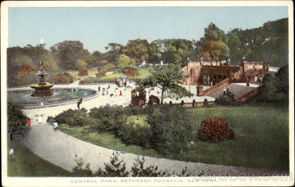 Central Park Bethesda Fountain New York City