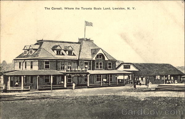 The Cornell Where The Toronto Boats Land Lewiston New York