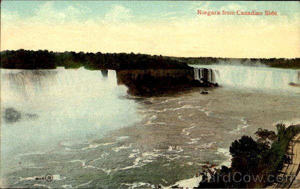 Niagara From Canadian Side Niagara Falls ON Canada