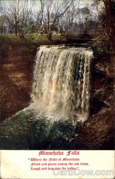 Minnehaha Falls Minneapolis Minnesota