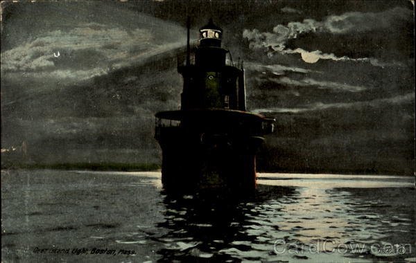 Deer Island Light Boston Massachusetts