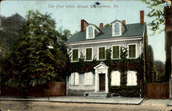 The First White House Germantown Pennsylvania