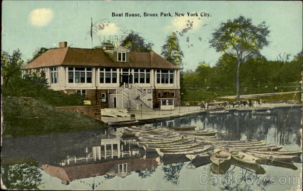Boat House, Bronx Park New York