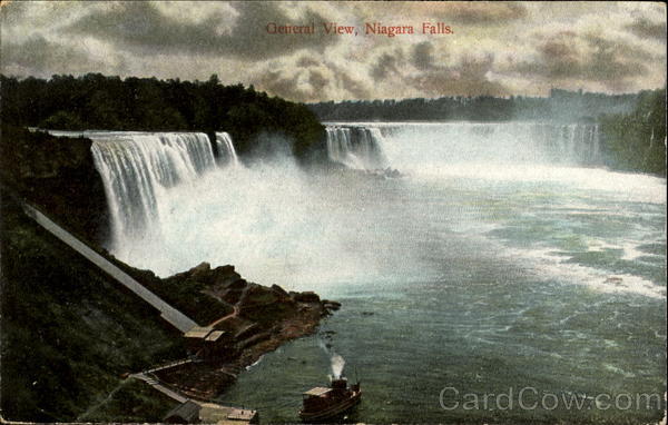 General View Niagara Falls New York