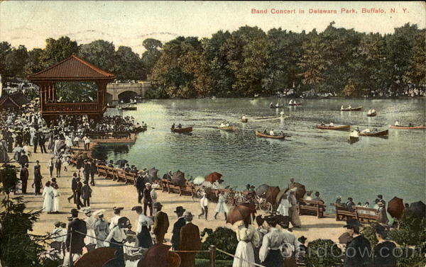 Band Concert In Delaware Park Buffalo New York