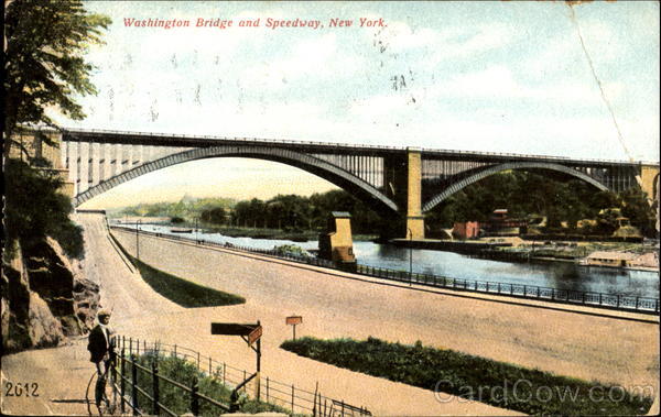 Washington Bridge And Speedway New York