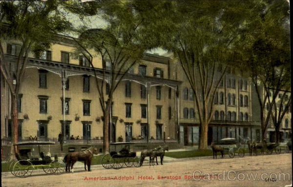 American Adeiphl Hotel Saratoga Springs New York
