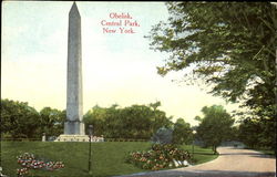Obelisk, Central Park New York City, NY Postcard Postcard