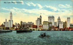 Sky Line Postcard