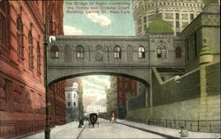 The Bridge Of Sighs Connecting The Tombs And Criminal Court Building, Centre St Postcard