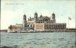 Ellis Island New York City, NY Postcard Postcard
