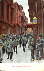 In Chinatown Postcard