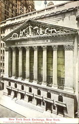 New York Stock Exchange Postcard