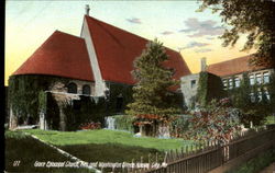 Grace Episcopal Church, Pith and Washington Streets Postcard