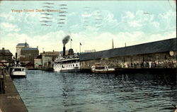 Yonge Street Dock Postcard