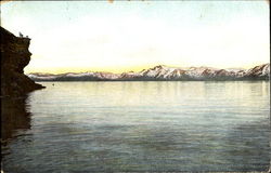 Cave Rock Lake Tahoe, CA Postcard Postcard
