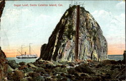 Sugar Loaf, Santa Catalina Island Postcard