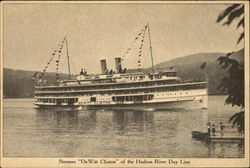 Steamer “De Witt Clinton” Of The Hudson River Day Line Postcard