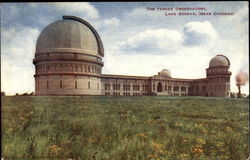 The Yerkes Observatory, Lake Geneva Postcard