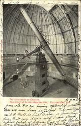 The University Of Chicago Telescope At Yerkes Observatory Postcard