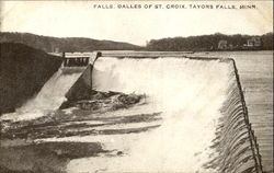 Falls Dalles Of St. Croix Postcard