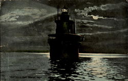 Deer Island Light Postcard