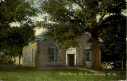 Stone Church, Elm Grove Wheeling, WV Postcard Postcard