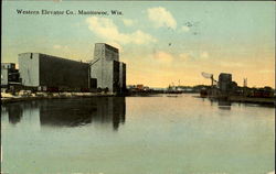 Western Elevator Co Manitowoc, WI Postcard Postcard