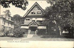 Miss S. J. Sayward's School Overbrook, PA Postcard Postcard