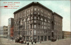 New Hotel Jermyn Scranton, PA Postcard Postcard