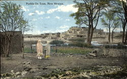 Pueblo De Taos Taos Pueblo, NM Native Americana Postcard Postcard