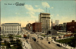 The Heart Of Cleveland Sixth City Postcard