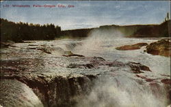 Willamettc Falls Oregon City, OR Postcard Postcard