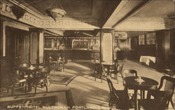 Hotel Multnomah Buffet Postcard