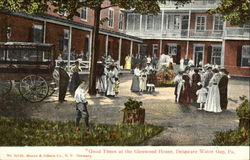 Good Times At The Glenwood House Postcard