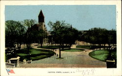 Capitol Steps Albany, NY Postcard Postcard