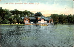 Lake House, Washington Park Postcard