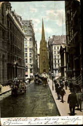 Wall Street Postcard